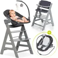 Hauck Alpha Plus Grau Newborn Set Deluxe