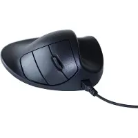 Hippus HandShoeMouse Right Small - Maus - Für Rechtshänder - Laser - 3 Tasten - kabelgebunden