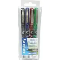 Pilot Tintenroller V Ball VB 7, 4er Etui, farbig sortiert