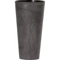 Prosperplast Tubus Slim Effect Flowerpot 28.6x15x15 Cm Grau