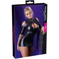 Cottelli collection - Schulterfreies Partykleid (Schwarz) - L