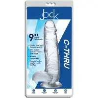 Jock C-Thru Transparenter Dildo - 27 cm
