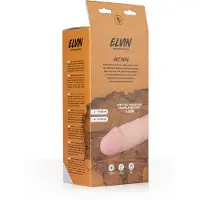 Real Fantasy Elvin – Wiederaufladbarer, naturgetreuer Vibrator - 28 cm (Hautfarbe)