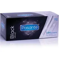Pasante - Latex-Kondom - Schwarz (144 Stk.)