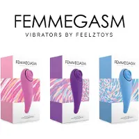 Feelztoys Femmegasm - Akku 2in1 Klitoris Vibrator (lila)