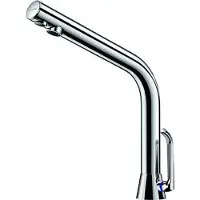 Delabie BINOPTIC MIX G3/8B Waschtisch-Mischbatterie 6V, Auslauf H250mm