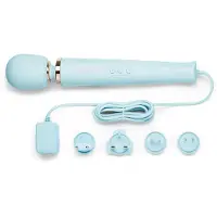 Le Wand - exklusiver, netzbetriebener Massagevibrator (blau)