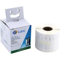 G&G Dymo-Etiketten für Dymo 99014, weiß, 54 x 101mm, 220 Versand-Etiketten, 1 Rolle