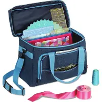 Prym Nähmaschinen-Tasche, jeans, Größe: 44 x 20 x 35 cm
