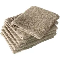 De Witte Lietaer Waschlappen Helene Humus (6er Set)