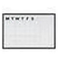 BI-Office Monatsplaner Bi Office Weiss Schwarzer Rahmen