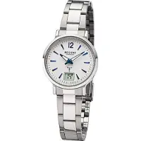 Regent Damen Armbanduhr FR-267 Funk Edelstahl