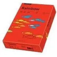 Papyrus Kopierpapier Rainbow 88042483, A4, 160g/qm, intensivrot, 250 Blatt