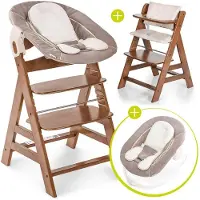 Hauck Alpha Plus Walnut Newborn Set - 4-tlg.