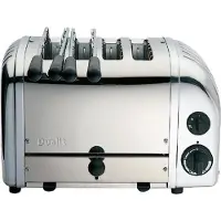 Dualit Kombi-Toaster 42174 - Edelstahl - 4 Schlitze