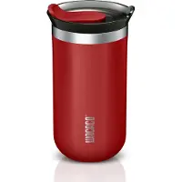 Wacaco Octaroma Lungo Reise Thermobecher - Karminrot 300 ml