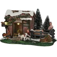 Luville Weihnachtsfigur Child Farm Ville (mix)