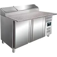 Saro Belegstation, Granitarbeitsplatte - 1/3 GN Modell SH 1500
