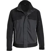 FHB Ernst Arbeitsjacke - Anthrazit-Schwarz 102 L