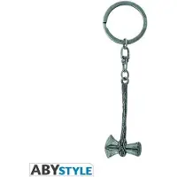 Abystyle MARVEL - Porte-Clés Metal 3D - Marteau-Hâche de Thor - Stormbreaker