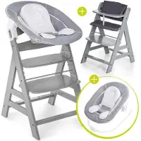 Hauck Alpha Plus Grey Newborn Set - 4-tlg.