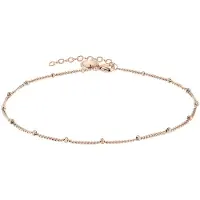 Liebeskind berlin Damen-Fußkette Edelstahl LIEBESKIND Berlin Rosé