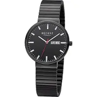 Regent - Armbanduhr - Herren - Chronograph - Zugband - F-1355