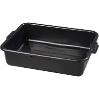 Carlisle Spülschüssel Comfort Curve 38 x 51 x 12.5 cm Polypropylen Schwarz