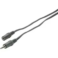 Speaka Professional SpeaKa Klinke Verlängerungskabel Klinkenstecker 3.5 mm Klinkenbuchse 3.5 mm 2 m