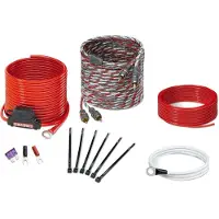 MTX Audio Car-Audio Kabelset Street ZNX6K-Pack 5m 6mm² Stromkabel wasserdichte Sicherung symmetrisch