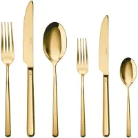 Sambonet Besteckset Linear PVD Gold (36-teilig)