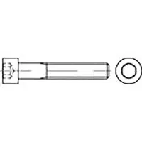 Toolcraft TO-6857271 Zylinderkopfschraube M6 12 mm Innensechskant DIN 912 Edelstahl V4A A4 100 St.