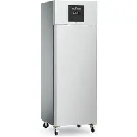 Ecofrost Gastro Edelstahl Kühlschrank 1 Tür 680x710x2010mm 429l 2/1GN +2/+8°C