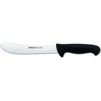 Arcos Serie 2900 - Profi-Fleischermesser gebogen 20 cm Stahl NITRUM. Schwarz