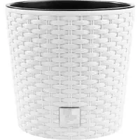 Prosperplast Round Flowerpot 15.3l Rato 30x30x27 Cm Weiß