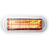 Wishco - 2000 Mini Patio Heater W/Ultra Low-Glow Technology