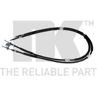 NK Handbremsseil hinten links+rechts [Hersteller-Nr. 9036105] für Chevrolet, Opel, Vauxhall
