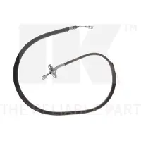 NK Handbremsseil Hinterachse rechts [Hersteller-Nr. 903344] für Mercedes-Benz, VW