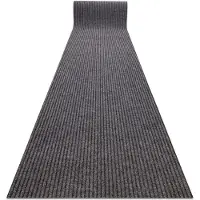 Rugsx Läufer- Türmatte rutschfest GIN 1206 Draußen, Drinnen Liverpool hellbraun 80 cm 80x120 cm
