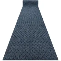 Rugsx Türmatte rutschfest 100 cm VECTRA 800 Draußen, Innen blau 100x200 cm
