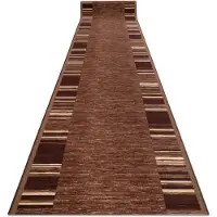 Rugsx Läufer Antirutsch ADAGIO braun 80x270 cm