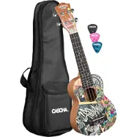 Cascha HH 2600 Art Series Sopran Ukulele Urban