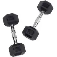 Body-solid Einarmige Kurzhanteln PROFI HEXA 1 - 50 kg