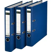 Leitz Ordner 180° 1015 DIN A4 blau 3 Stück