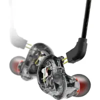 Stagg Hochauflösende schallisolierende In-Ear-Monitore mit Staffelung schwarz