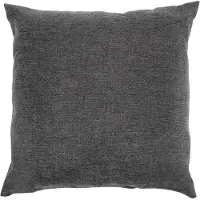 Blumfeldt Titania Pillows Kissen - Material: 100% Polyester gewebt 220 g/m² , wasserabweisend , Bezug geeignet für Handwäsche , Zubehör , dunkelgrau meliert