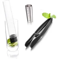 VacuVin Cocktailutensilien - Stößel - Zangen - Spender