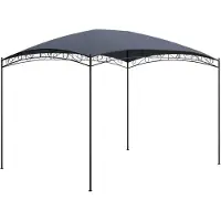 vidaXL Pavillon 3x4x2,65 m Anthrazit 180 g/m²