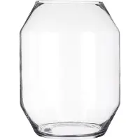 Mica Decorations Mica Glasvase Dali transparent 25 x Ø 19 cm GLO660652875