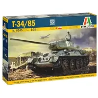 Italeri Plastic model Tank T-34/85 ZAVOD 183 Mod.44